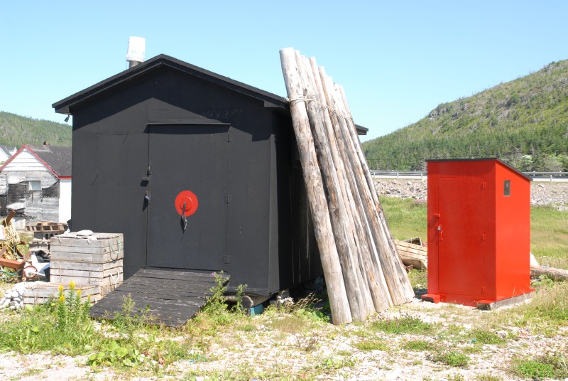 Fischerhütten östl. von Berry Head