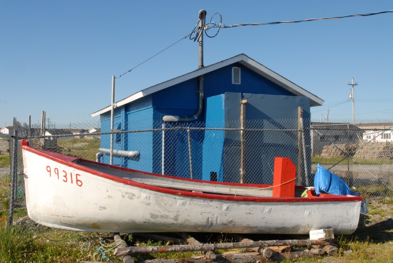 Fischerhütte in Port aux Choix