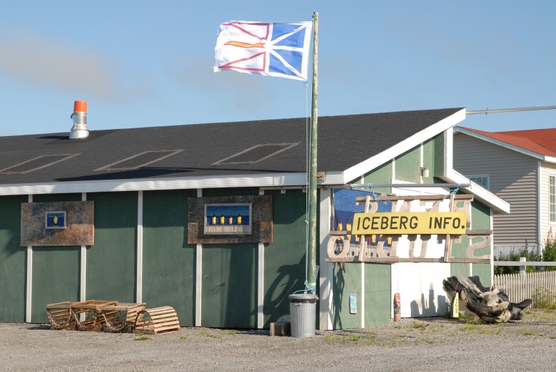 "Iceberg Info" bei Port aux Choix