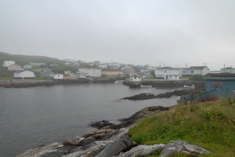 Port aux Basques im Nebel