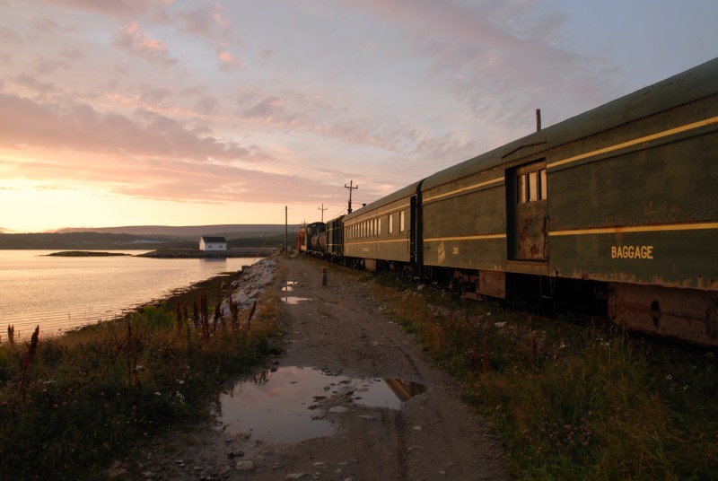 Stillgel. Eisenbahn, Port aux Basques