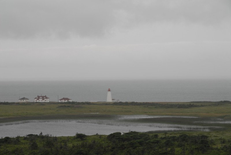 Cape Anguille im Regen