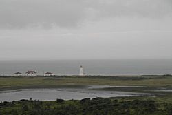 Cape Anguille im Regen